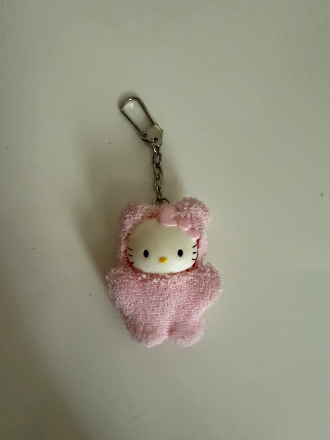 Pink Hello Kitty Keychain