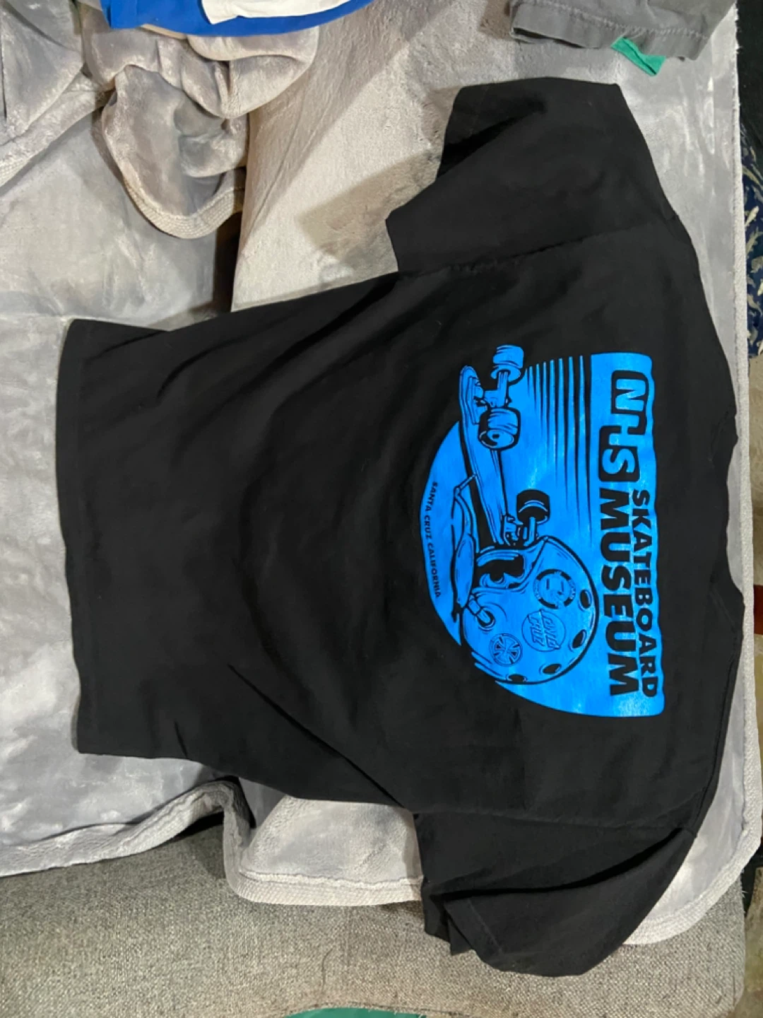 NTS Skate Museum Black T-Shirt - Size Large