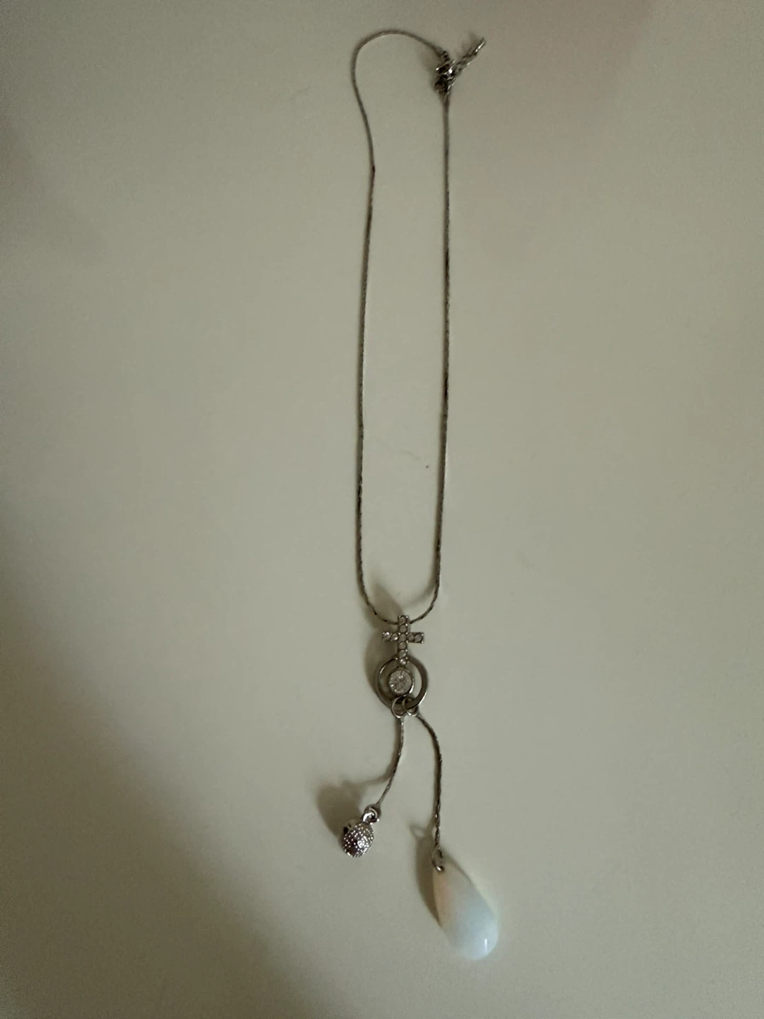 Silver Tone Pendant Necklace new - photo 2