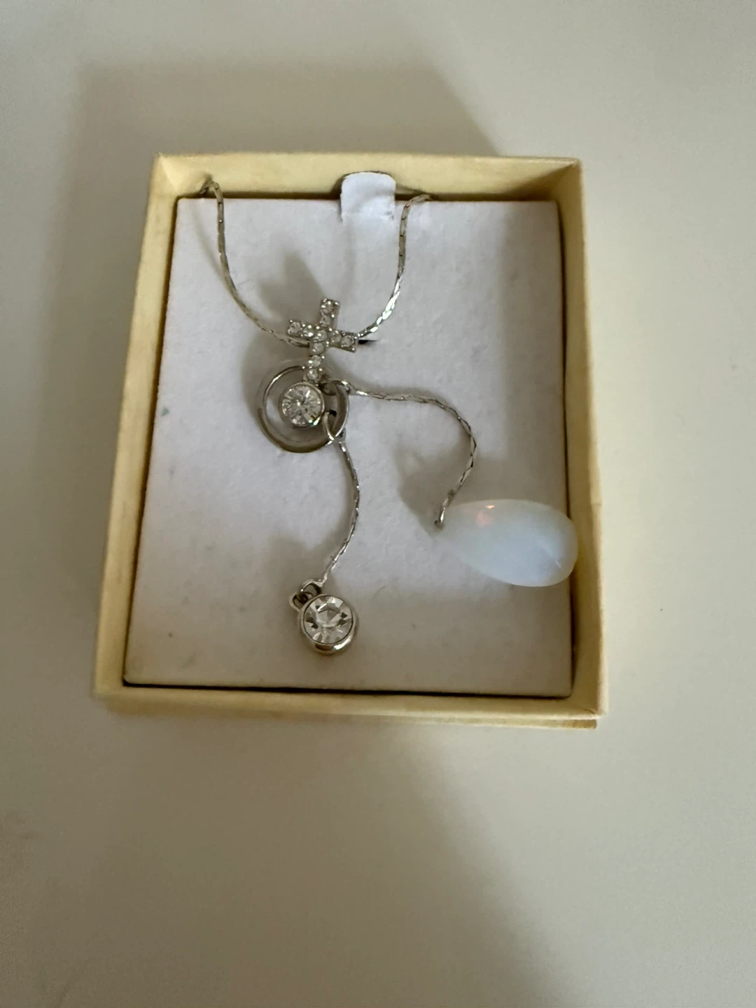 Silver Tone Pendant Necklace new - photo 3