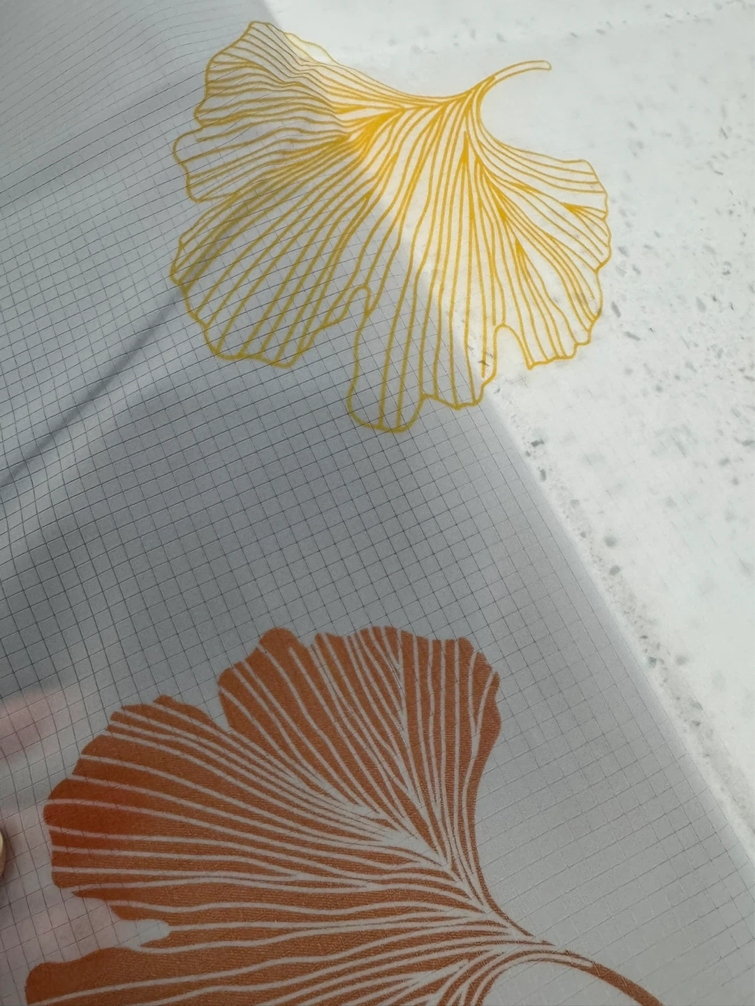 Ginkgo Leaf Print Tablecloth - photo 5