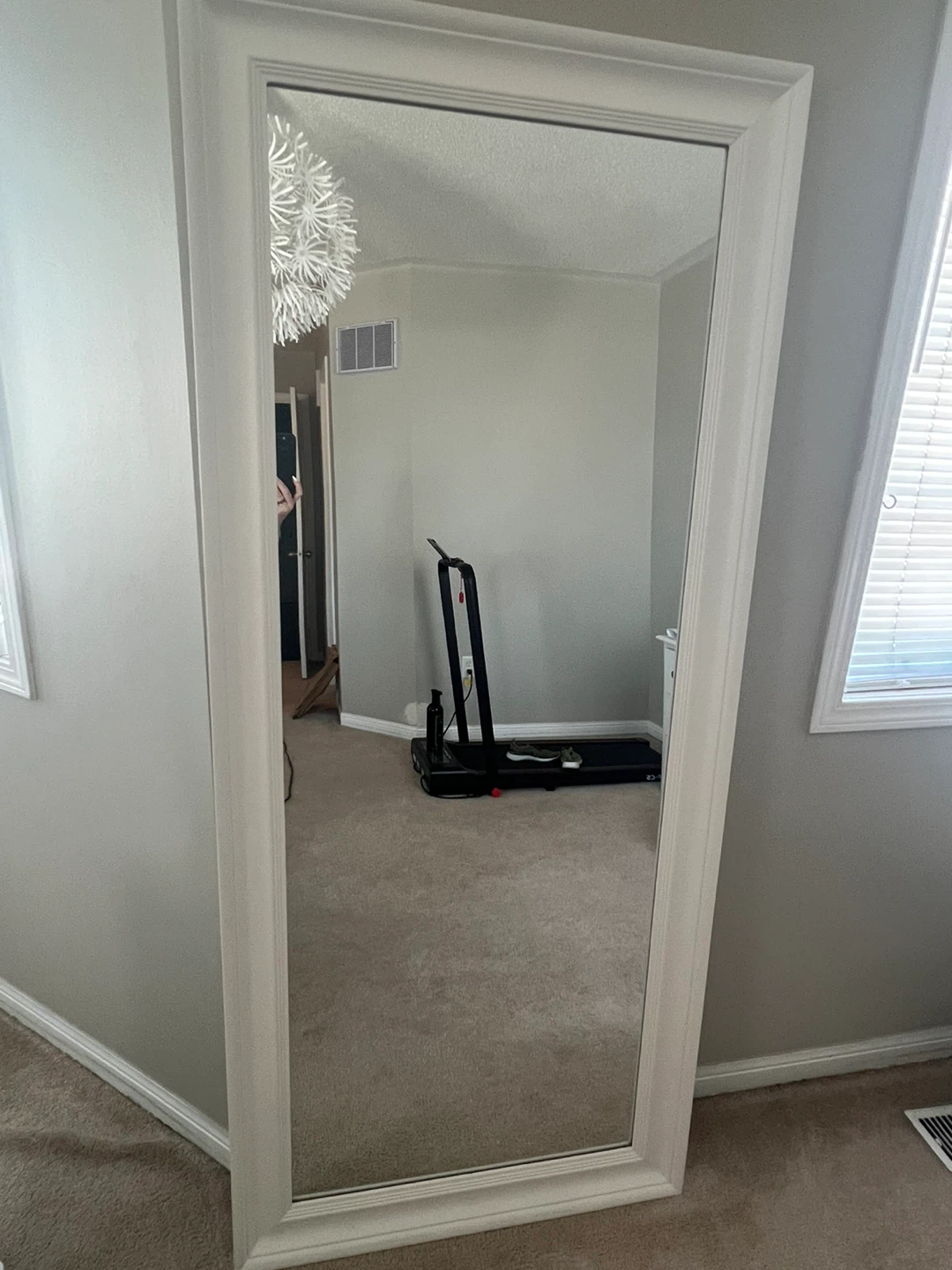 White Full Length Mirror