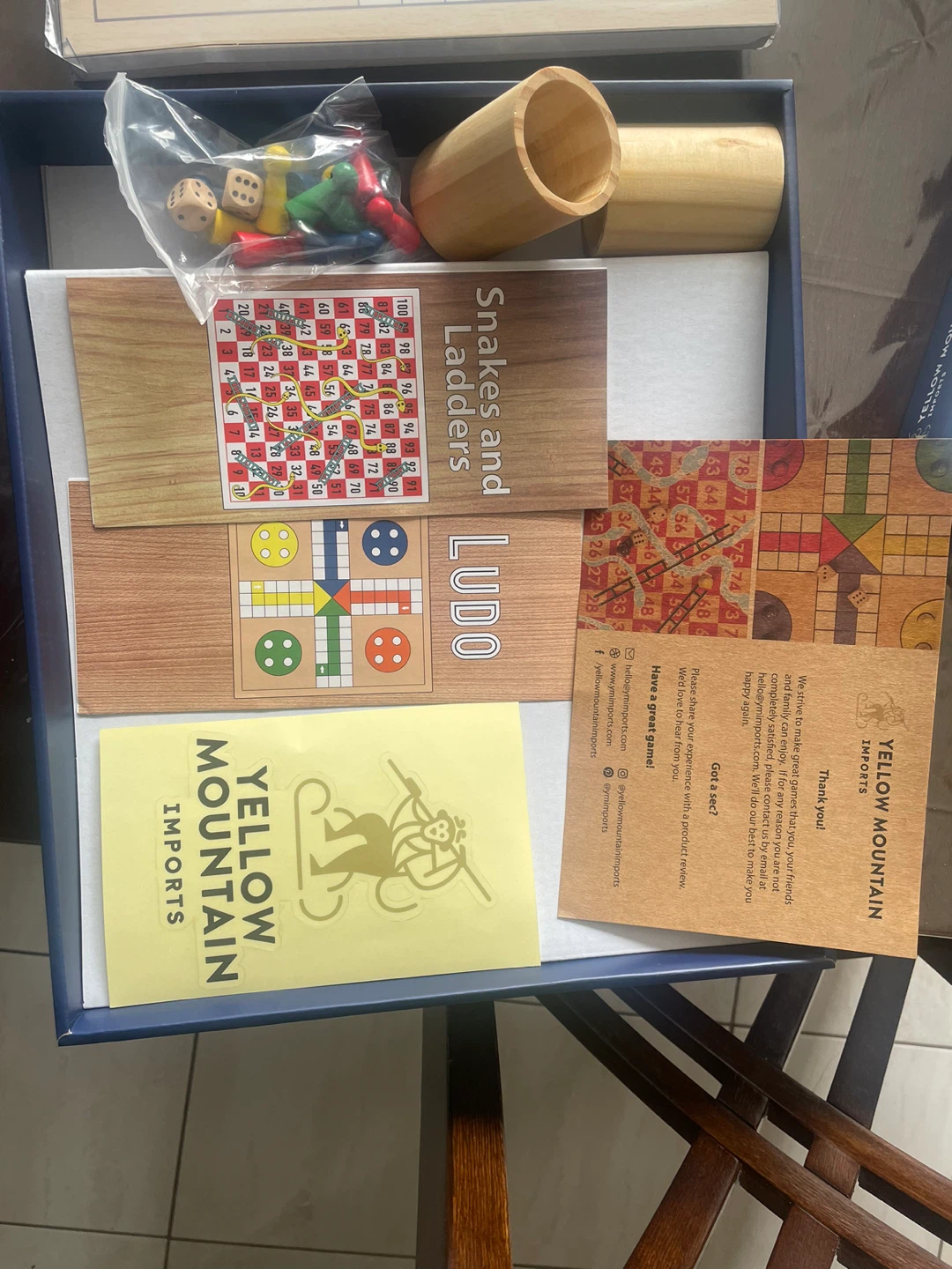 Wooden Board Game Set - photo 2