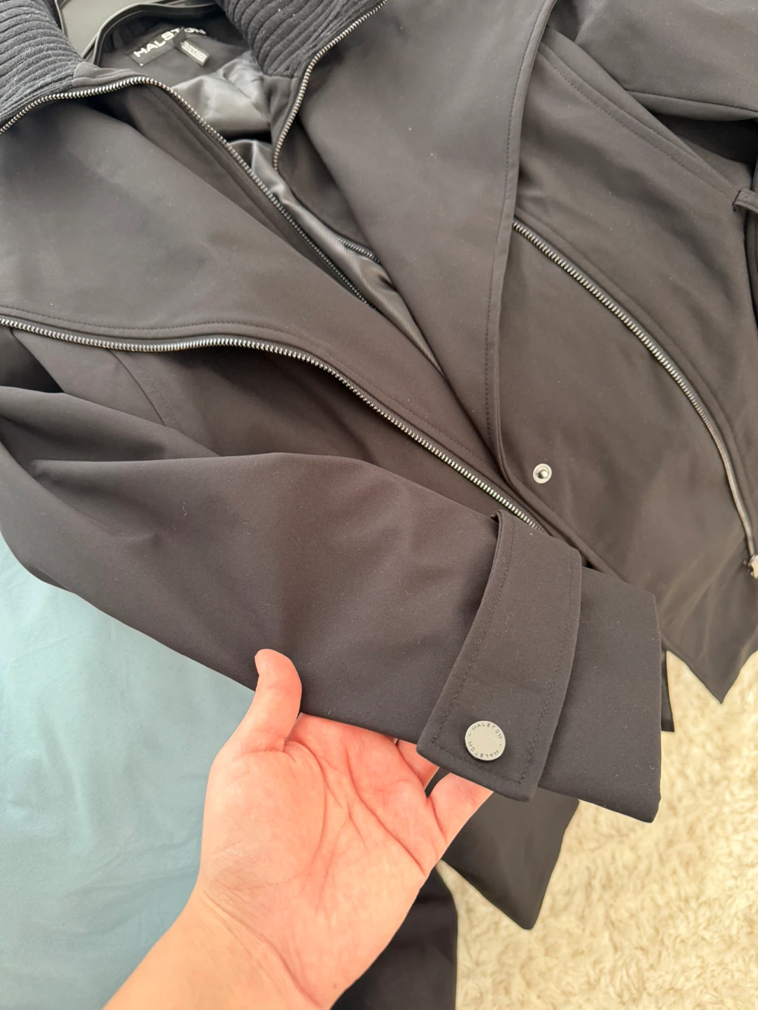 Halston Black Jacket