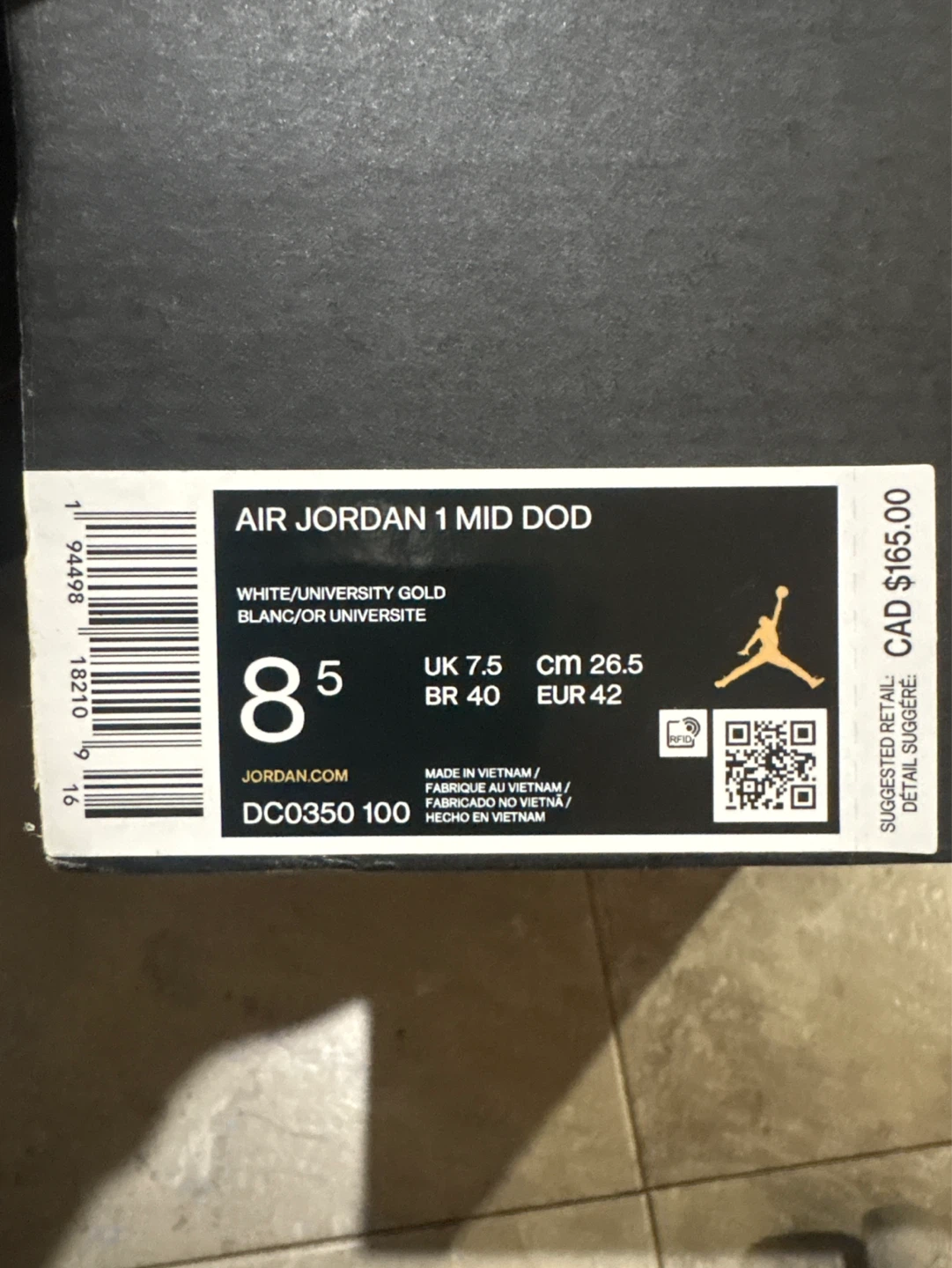 Air Jordan 1 Mid DOD "Familia" Shoes - photo 2
