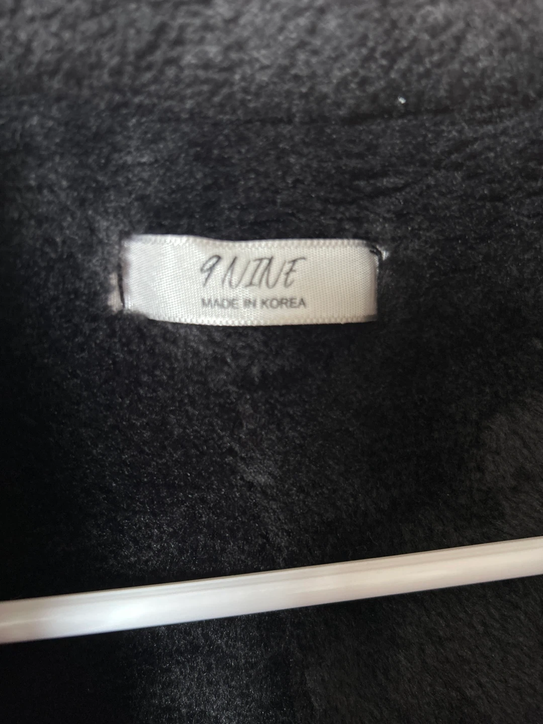 9 NINE Black Faux Shearling Lined Jacket - photo 3