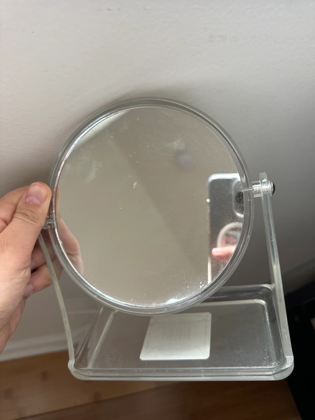 Clear Plastic Vanity Mirror - photo 2