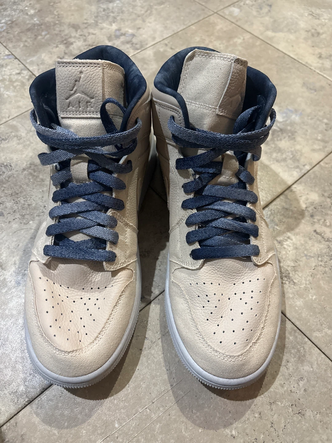 Nike Air Jordan 1 Mid SE Sanddrift Sneakers - photo 2