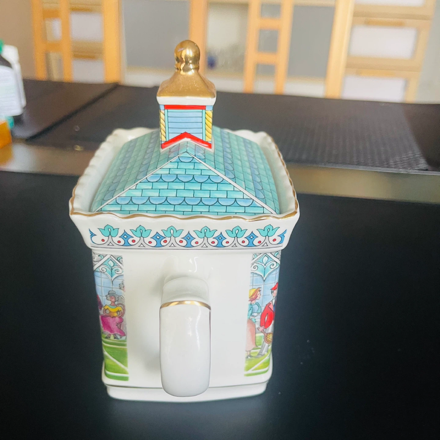 Sadler "The Tennis Match" Teapot - photo 2