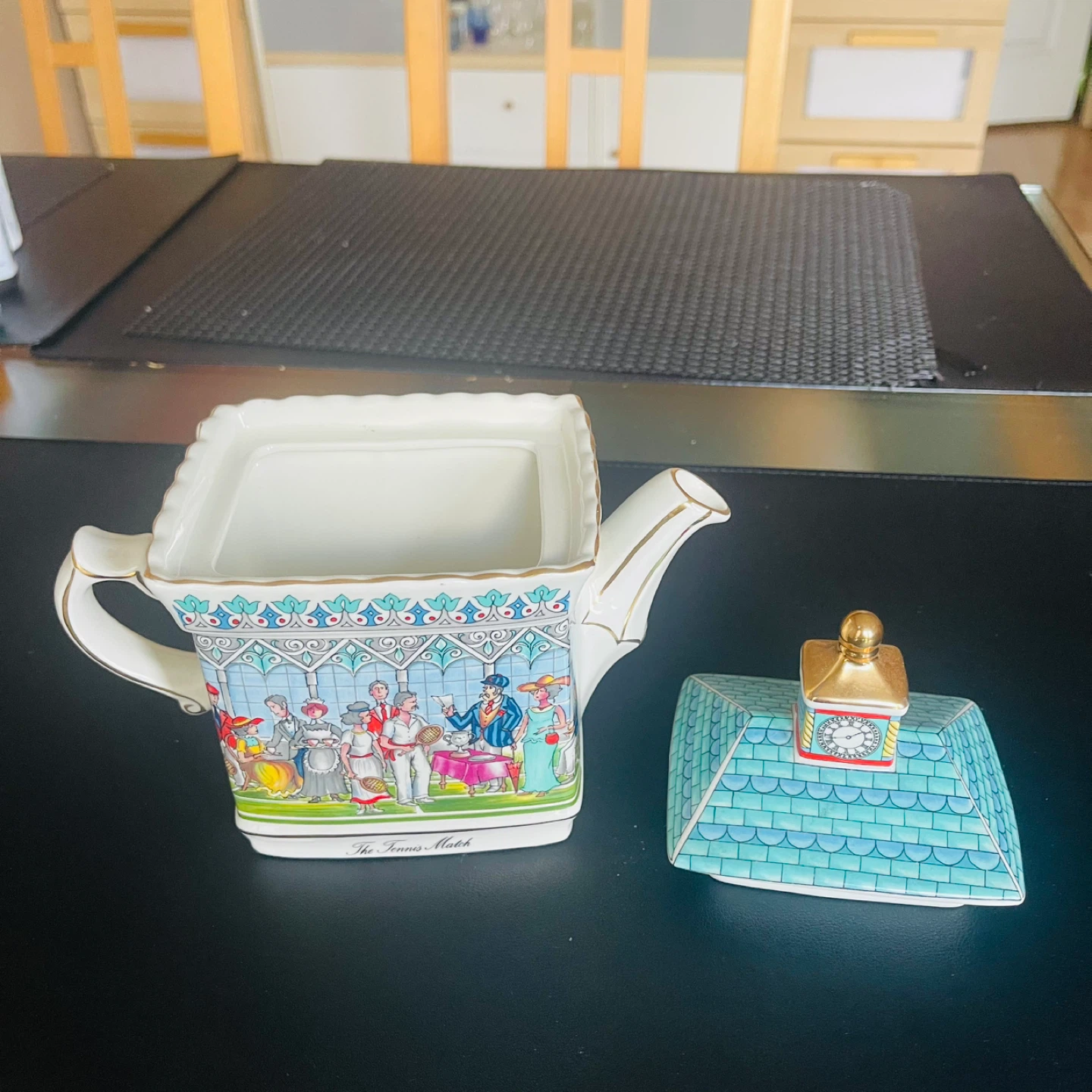 Sadler "The Tennis Match" Teapot - photo 4