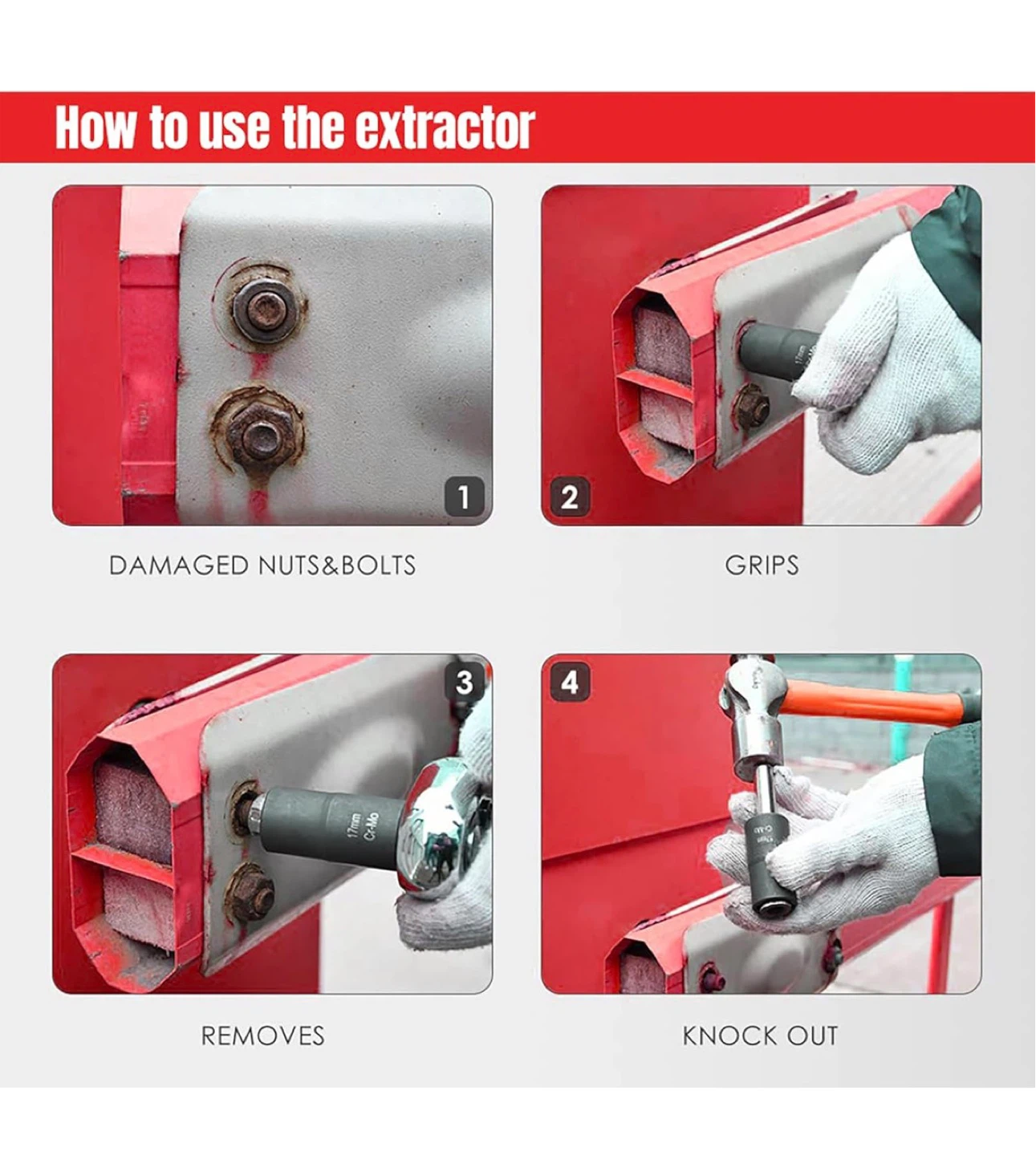 Greywolf 5-Piece Nut Extractor Set - photo 5