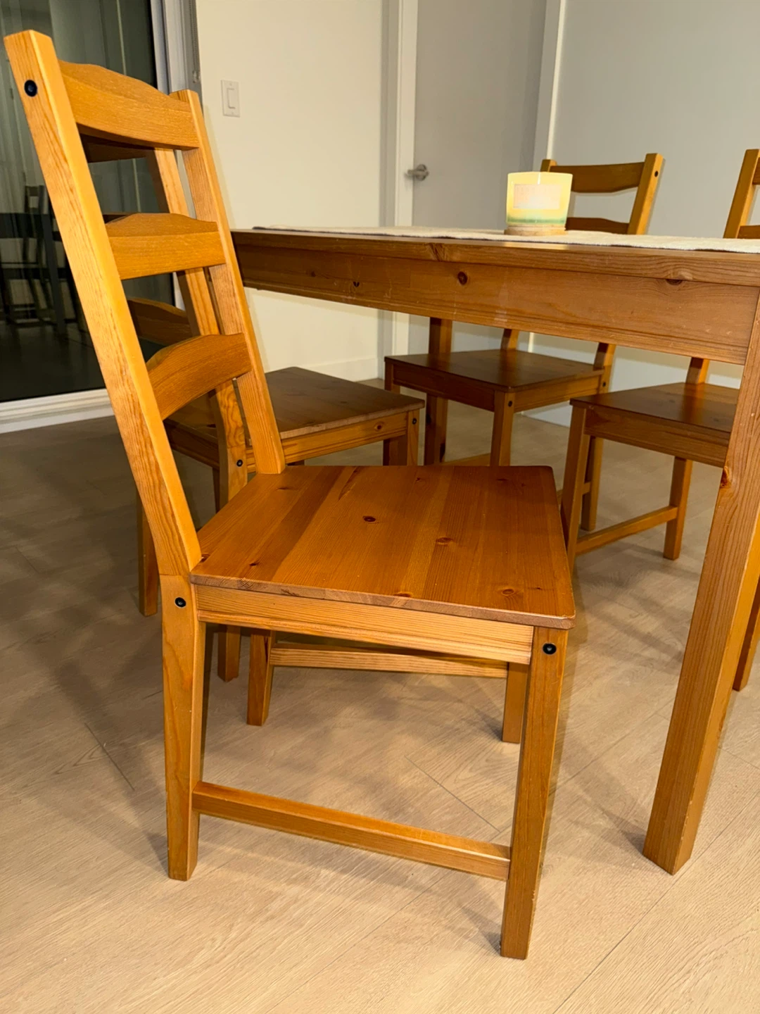 Wooden Dining Chairs (Set of 4) - photo 2