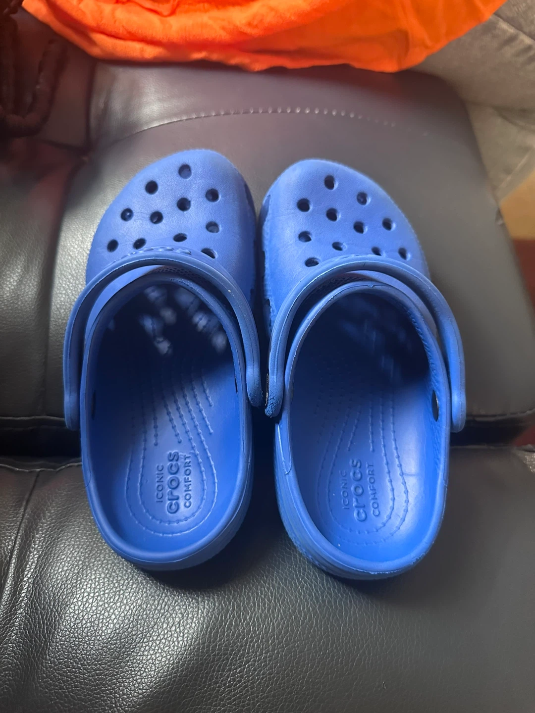 Kids Blue Crocs Clogs Size C11 - photo 2