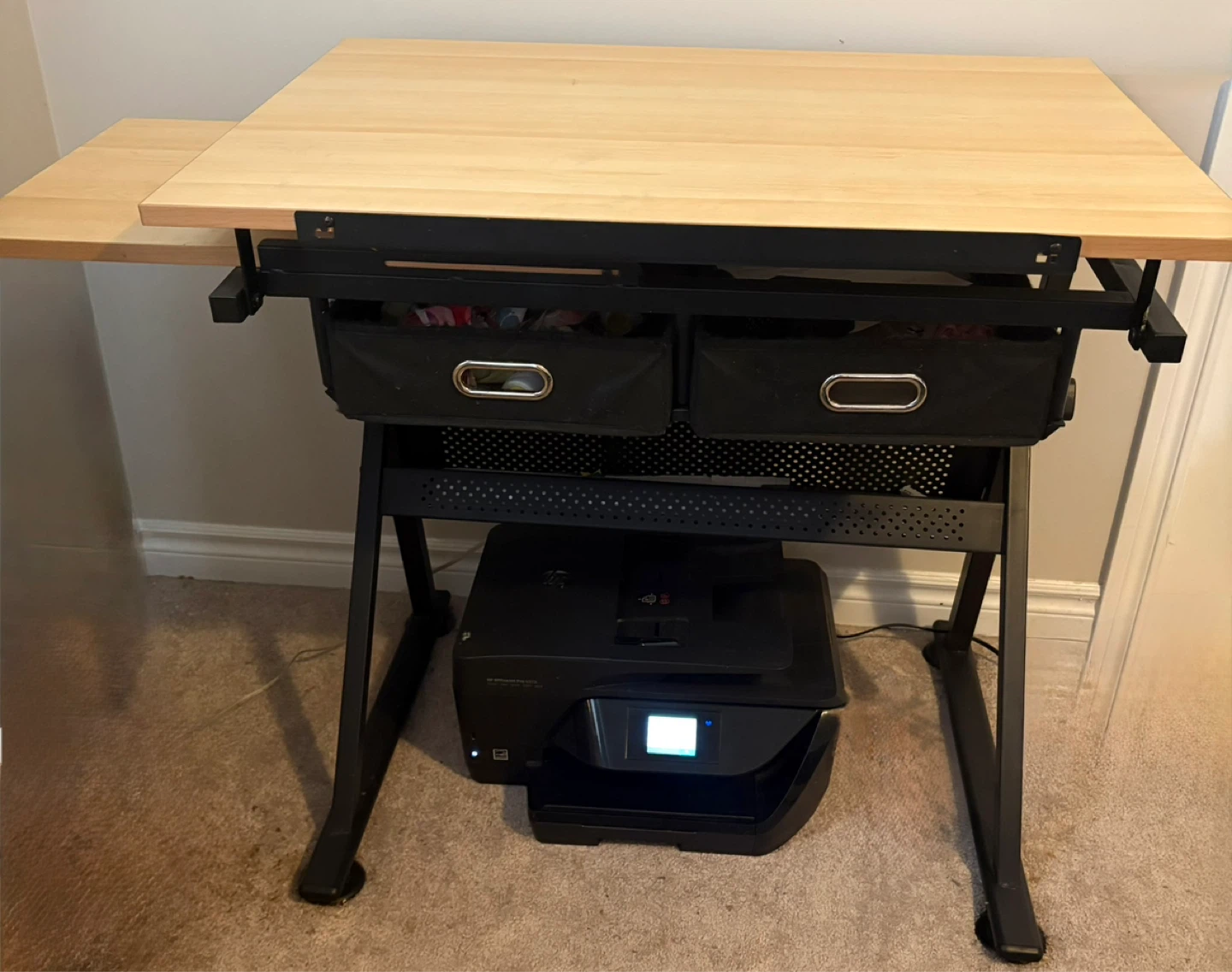 Adjustable Drafting Table with Side Leaf - photo 2