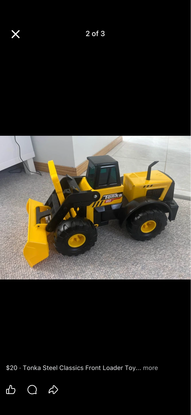 Tonka Steel Classics Front Loader Toy Construction Vehicle - photo 2