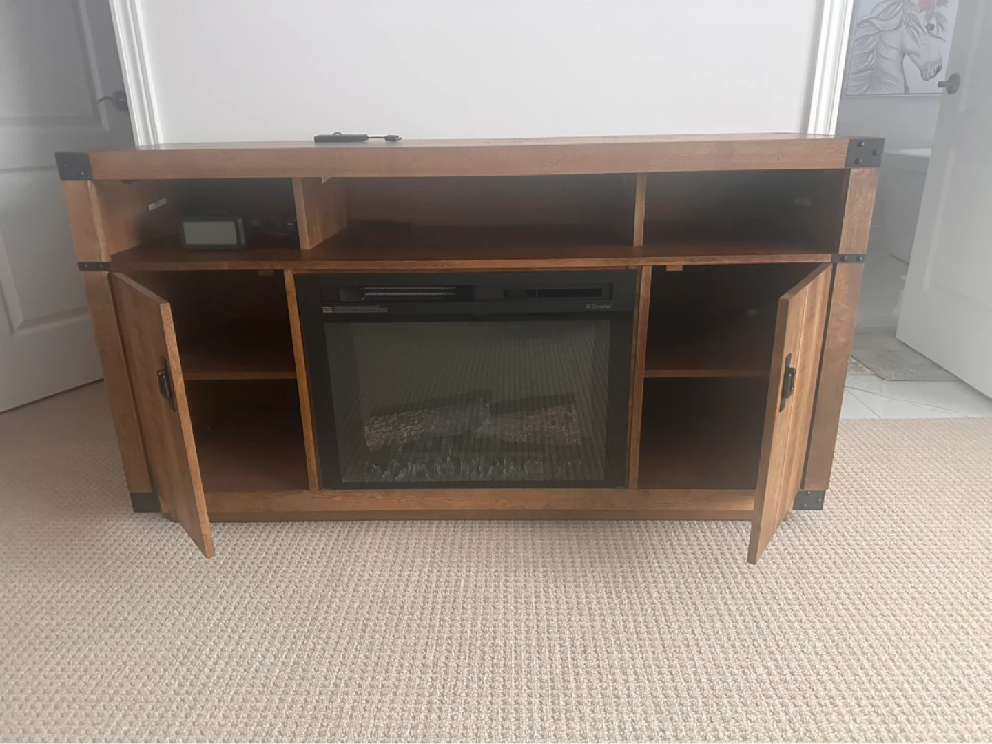 Electric Fireplace TV Stand