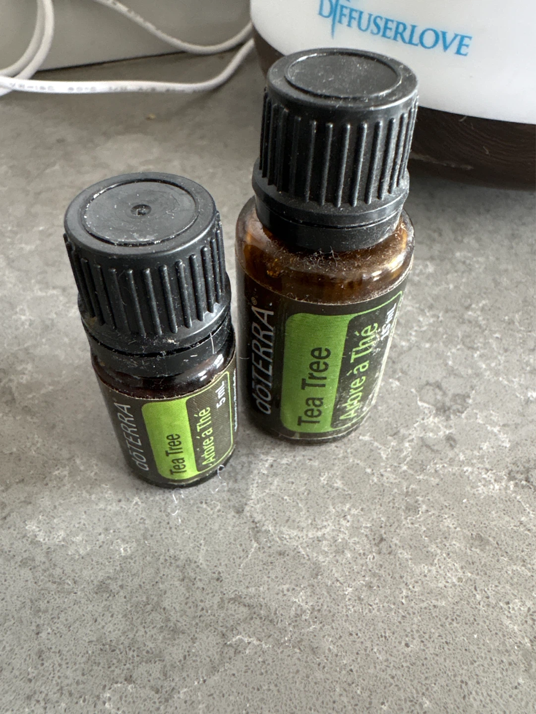 Selection of doTerra Essential Oils empty  bottles - photo 5