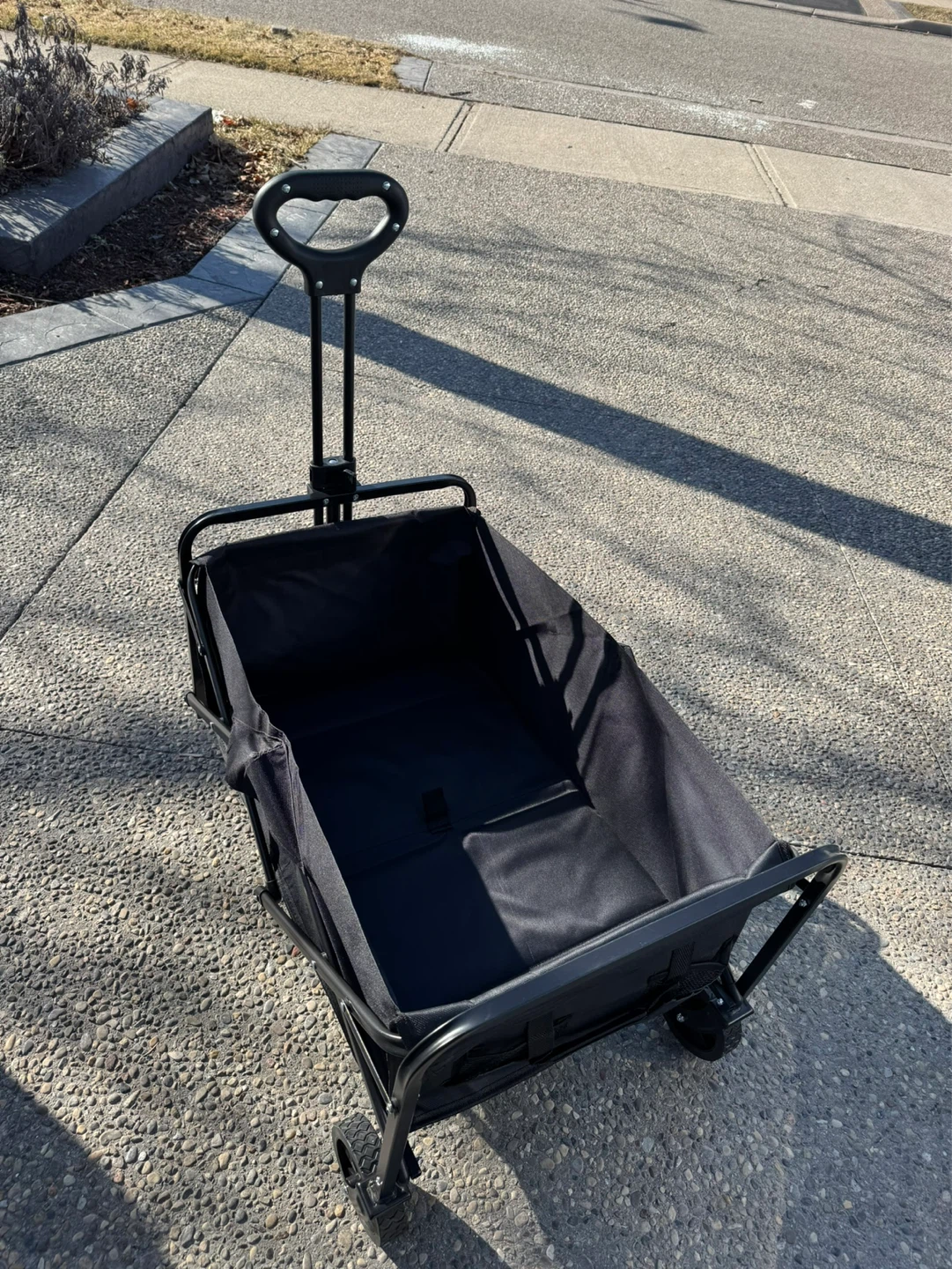 Black Folding Wagon
