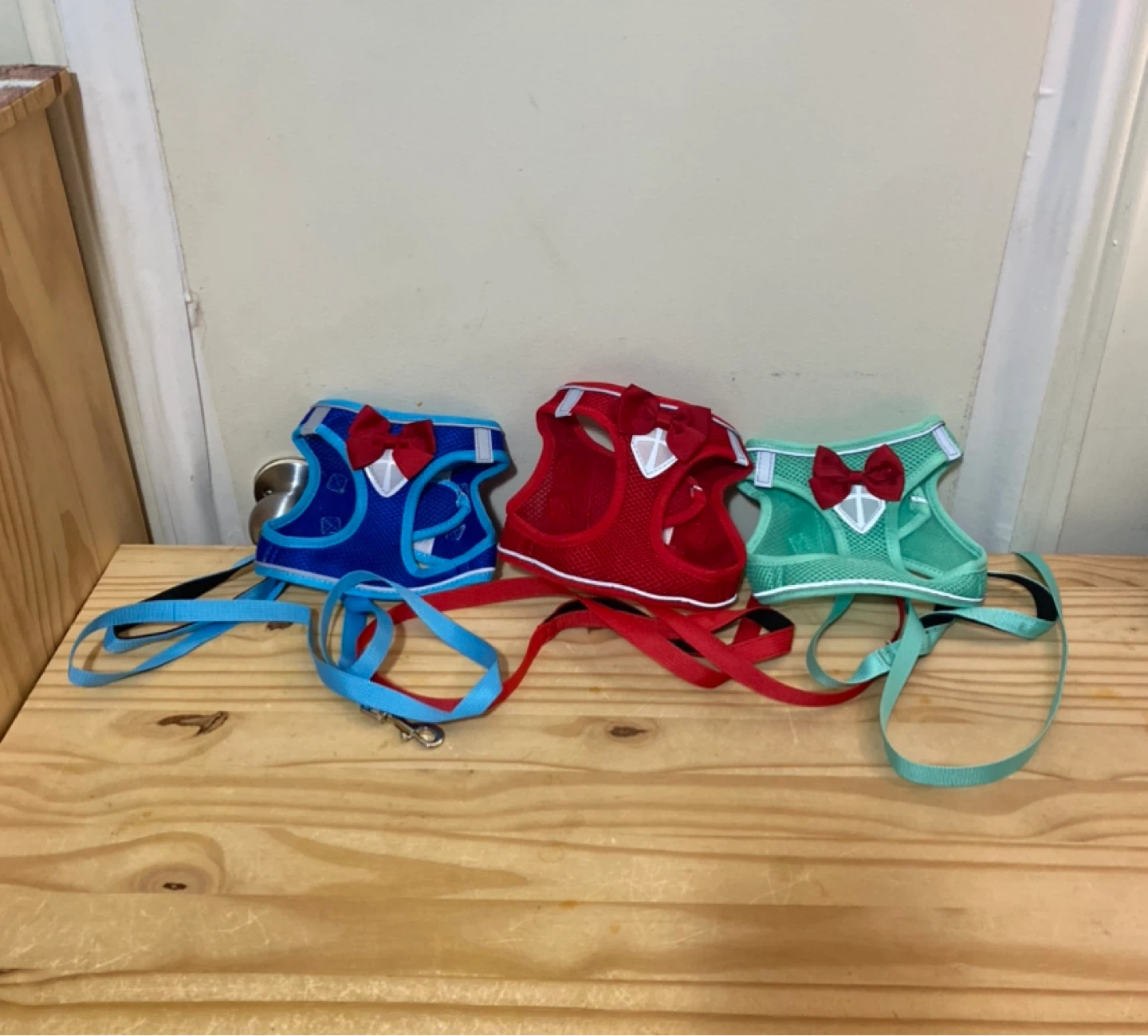 New Pet Harness and Leash (Set of 3 colours)