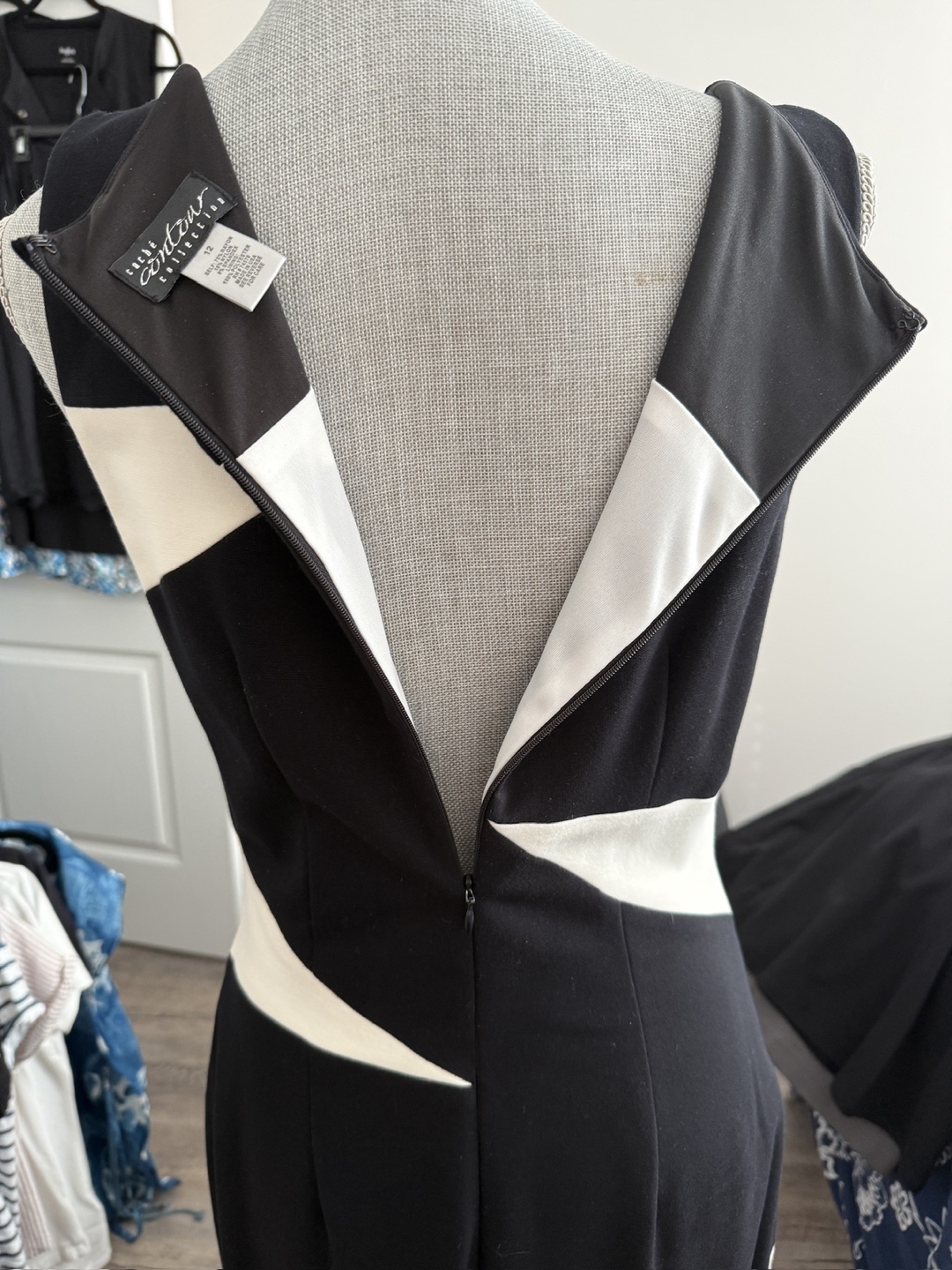 Cognac Collection Black & White Dress - photo 3