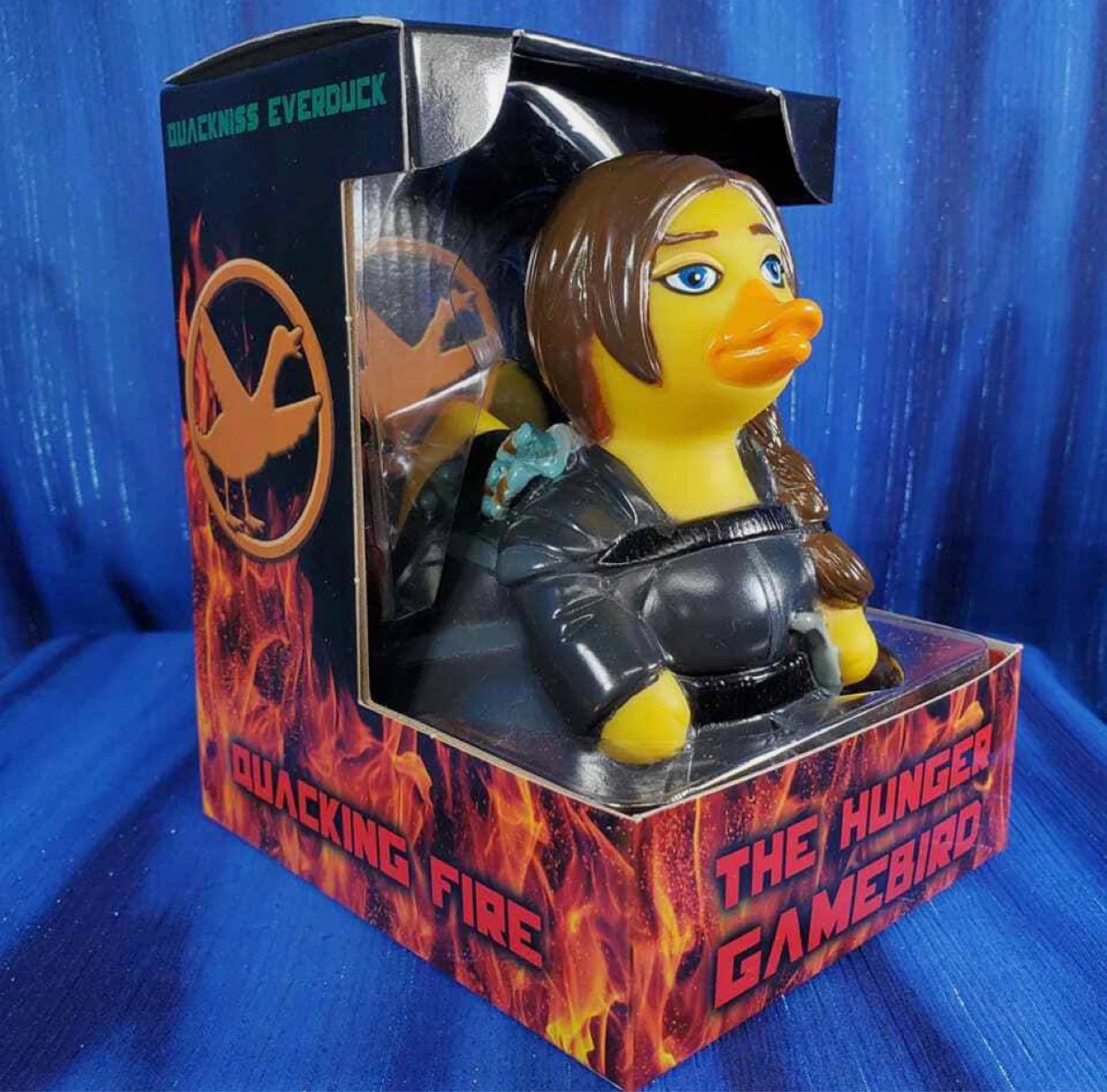 New Collectible Rubber Duck: Hunger Games - Quackniss Everduck