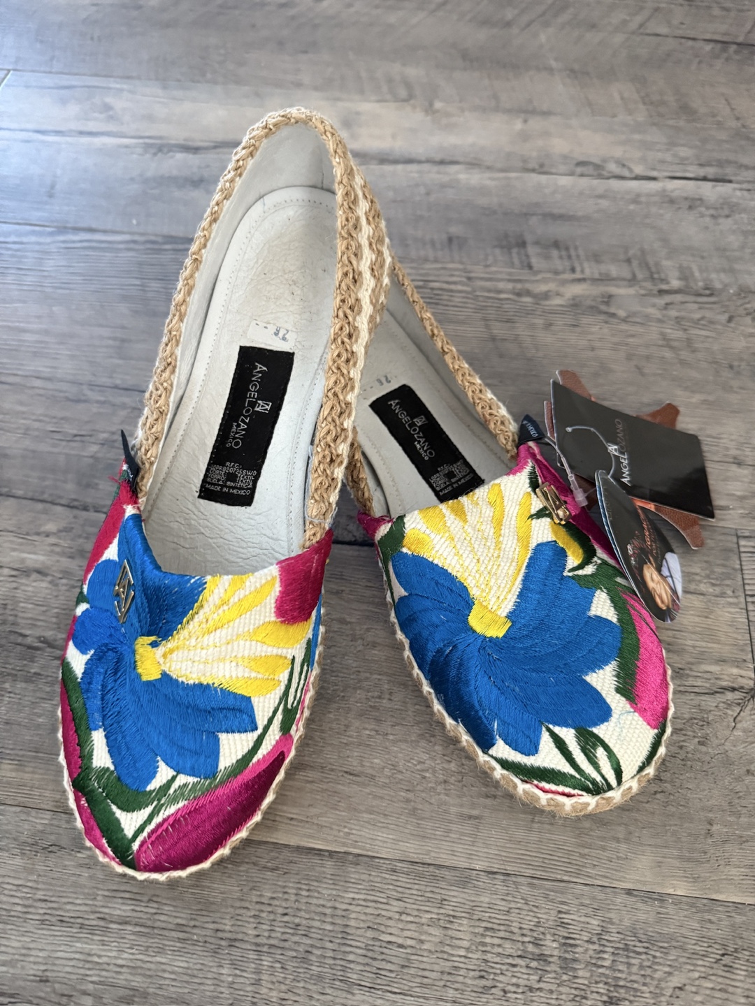 Ángel Lozano Embroidered Espadrille Flats