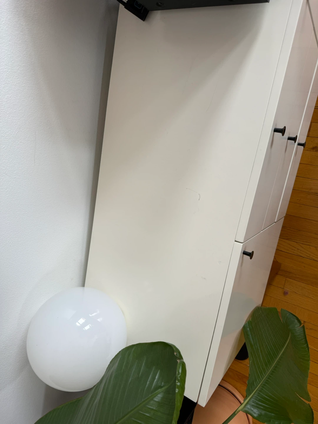 White West Elm Console Cabinet in mid-century styling - photo 5