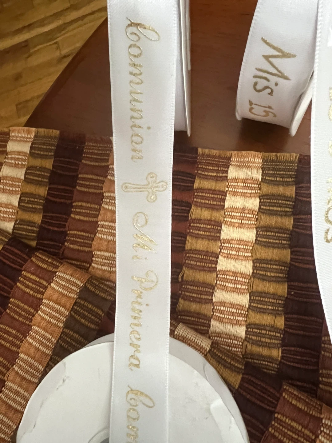 Commemorative Ribbon Lot - First Communion & 15th Birthday - photo 3
