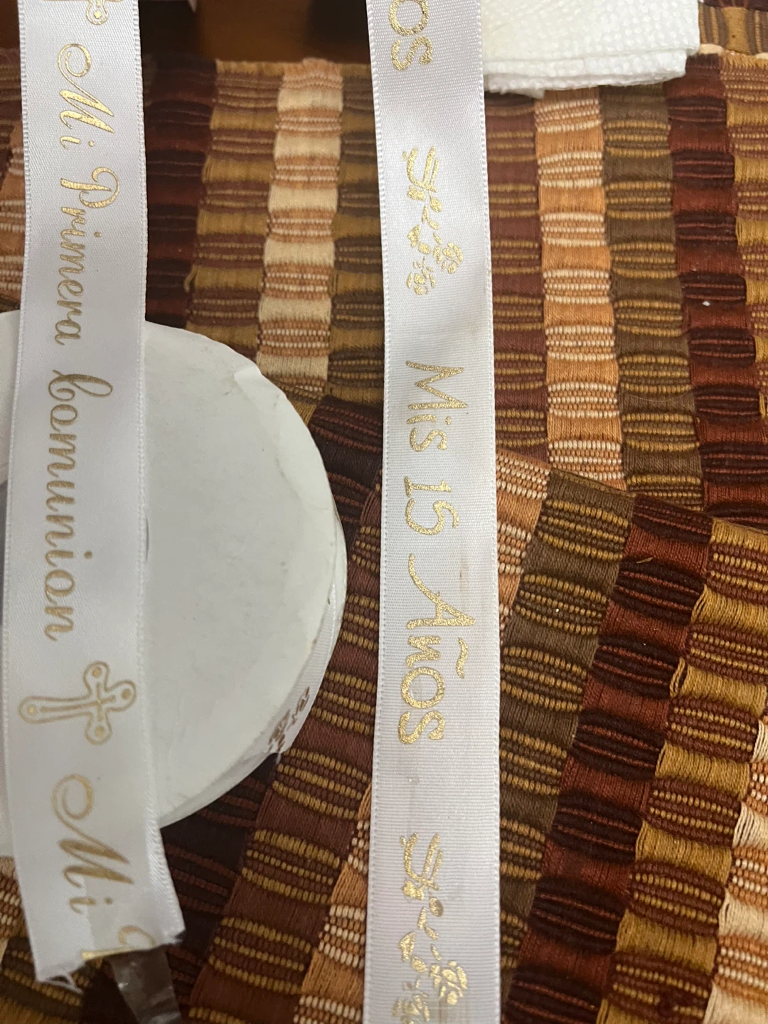Commemorative Ribbon Lot - First Communion & 15th Birthday - photo 4