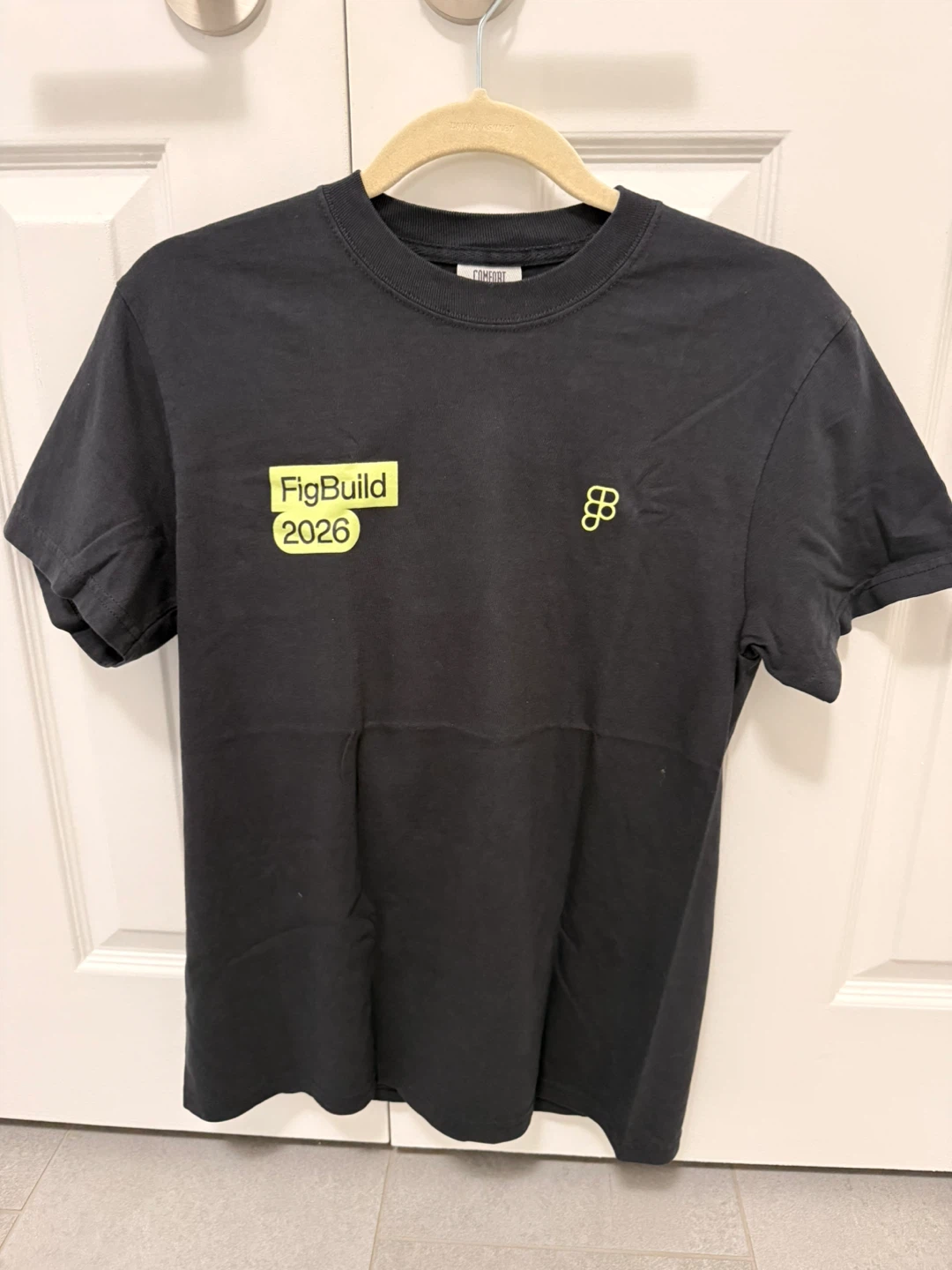 Figma Black T-Shirt Size S - photo 2
