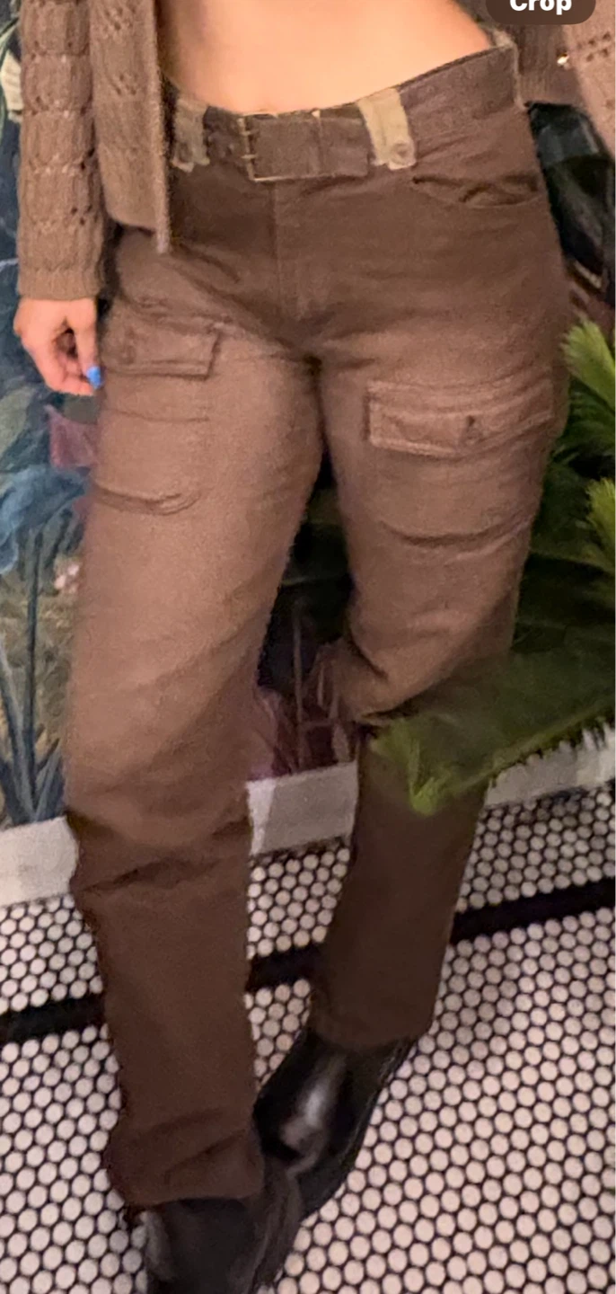 Brown Cargo Pants - photo 3