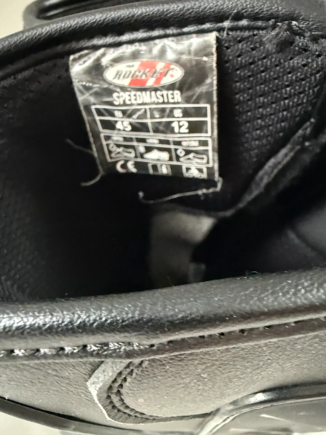 Rocket Speedmaster Motorcycle Boots - Size 12 US / 45 EU - photo 3