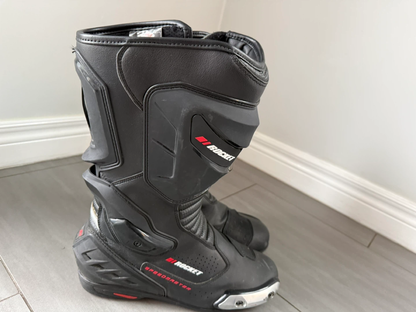 Rocket Speedmaster Motorcycle Boots - Size 12 US / 45 EU