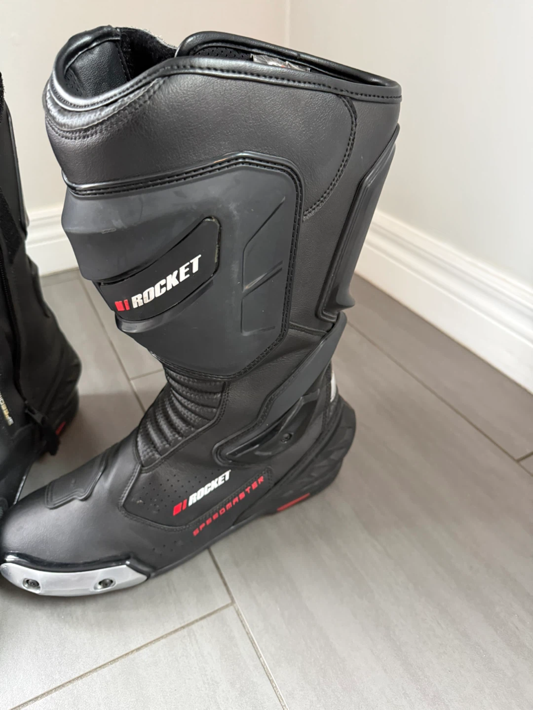 Rocket Speedmaster Motorcycle Boots - Size 12 US / 45 EU - photo 4