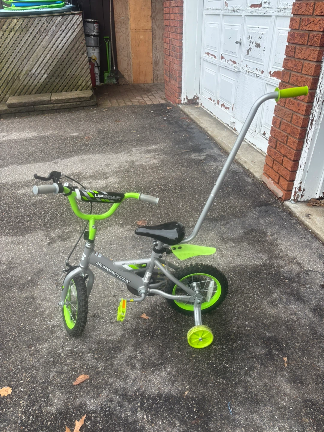 SUPERCYCLE Kids Training Bike with Handle