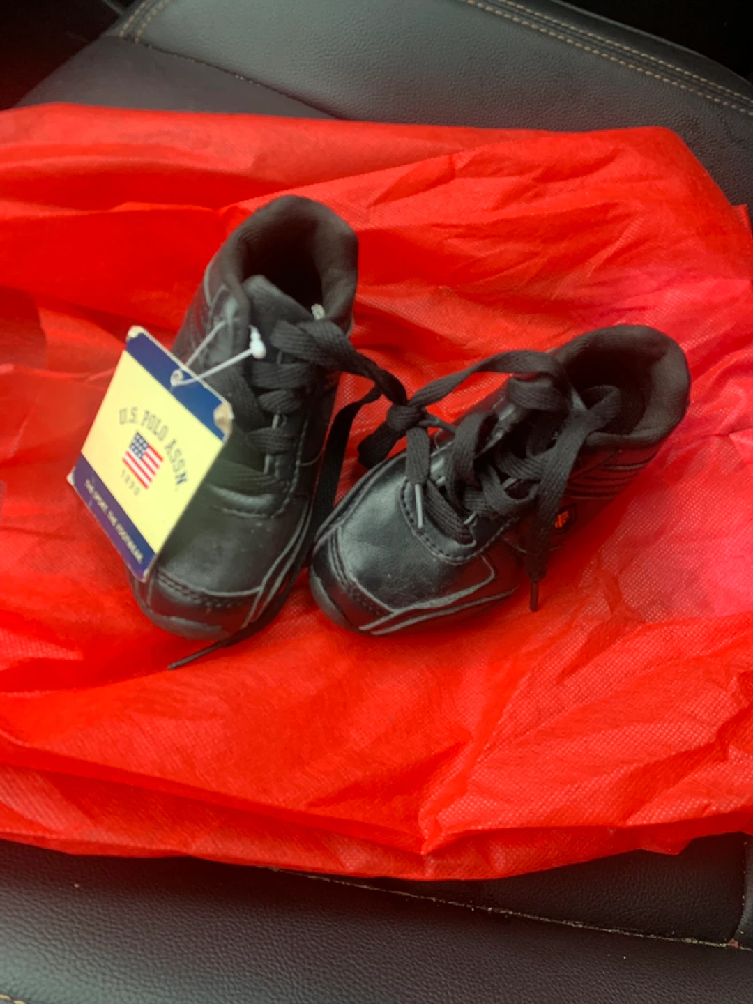 U.S. Polo Assn. Black Sneakers