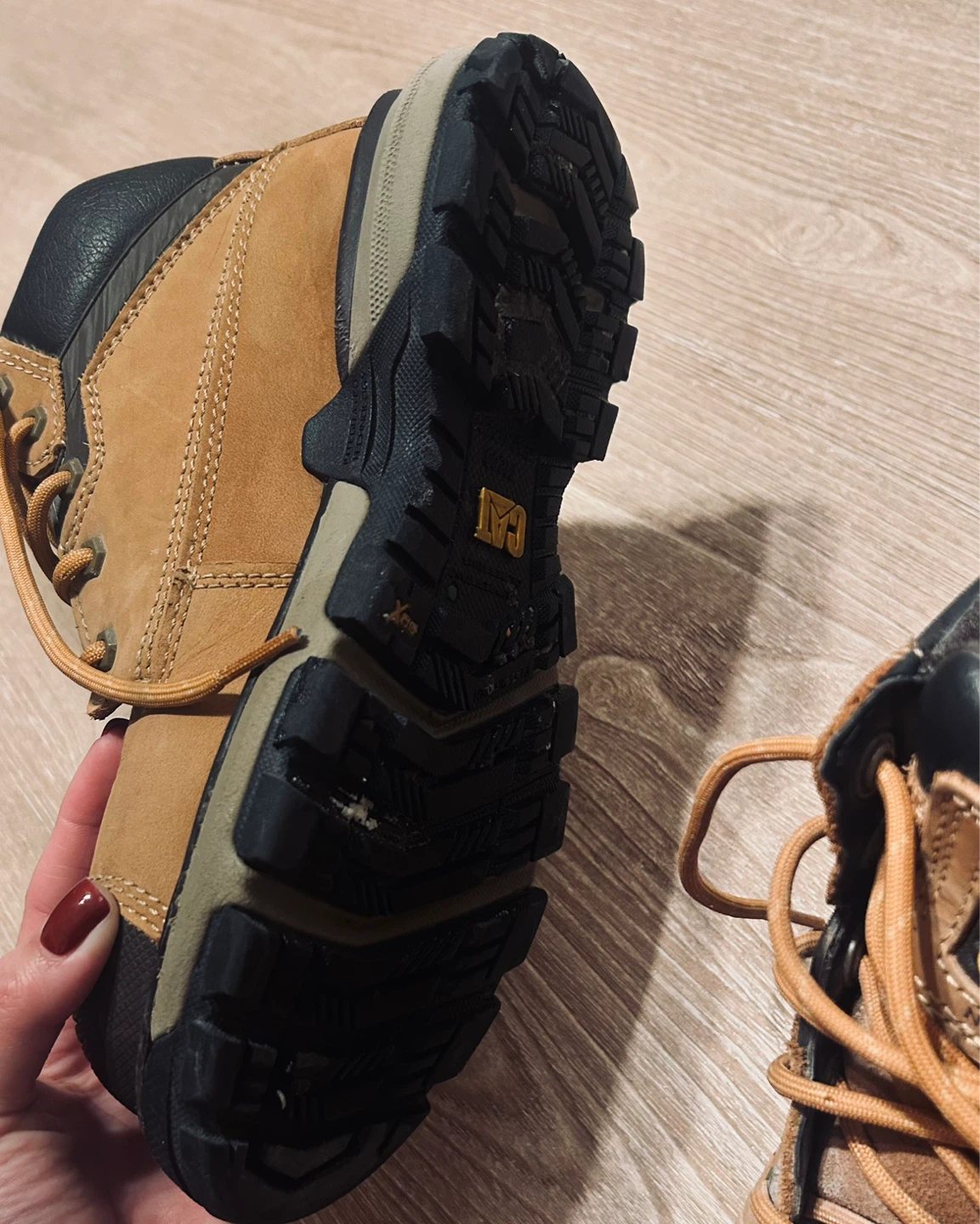 CAT Waterproof Work Boots - Size 5 - photo 2