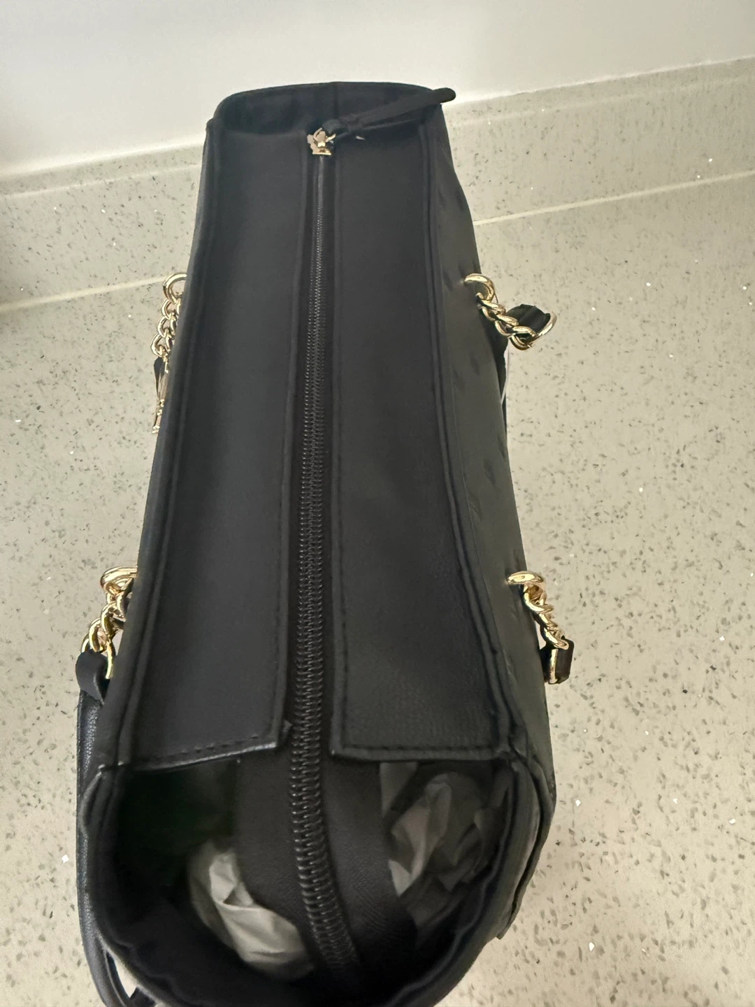 Tommy Hilfiger Black Monogram Tote Bag - photo 4