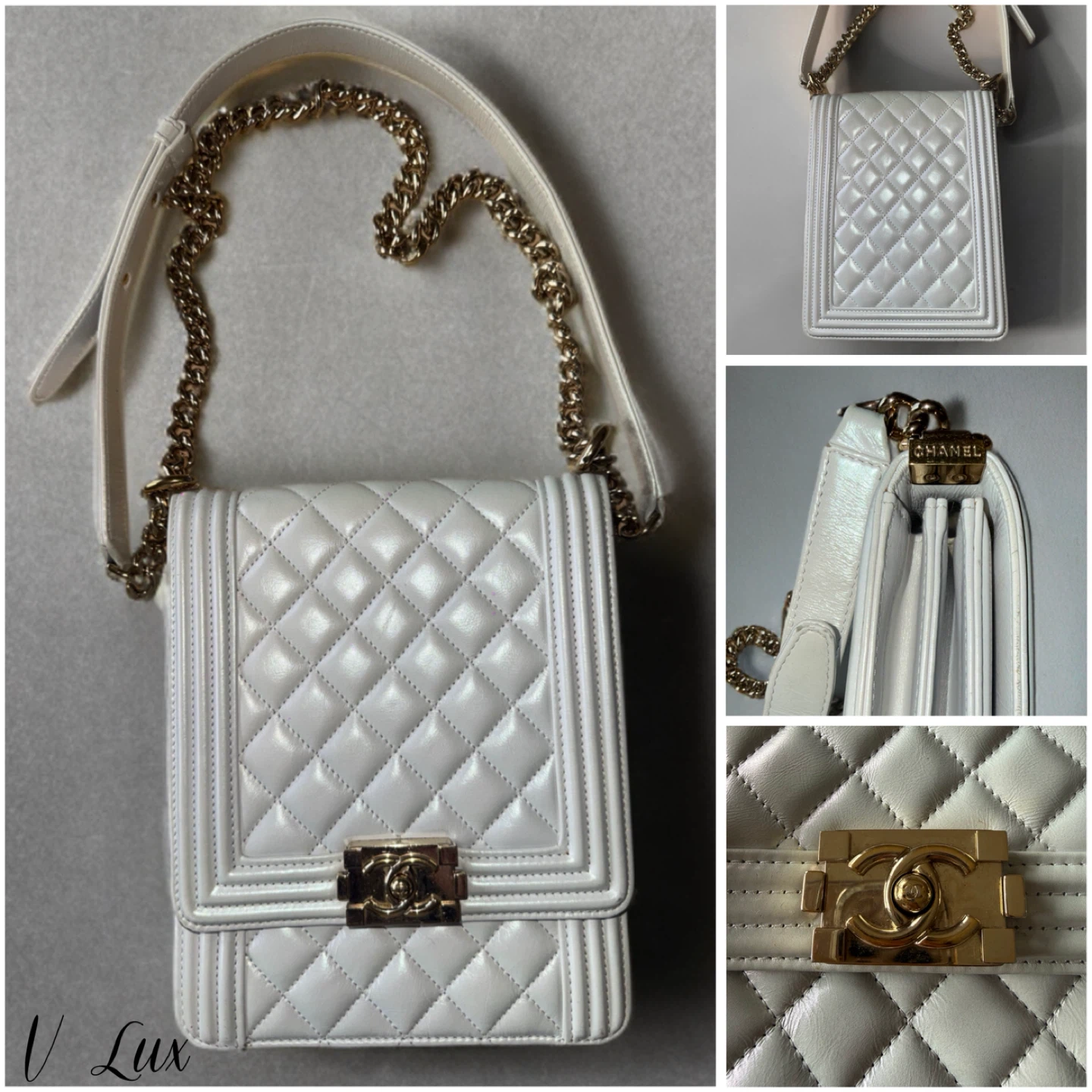 Chanel Women's North South Boy Flap Handbag