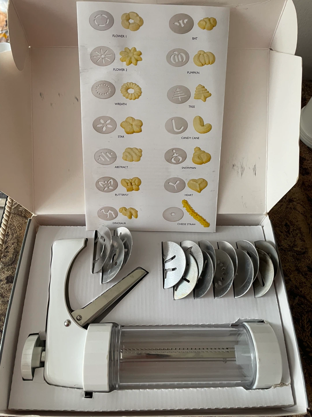 Kuhn Rikon Clear Cookie Press (New, Below Retail) - photo 4