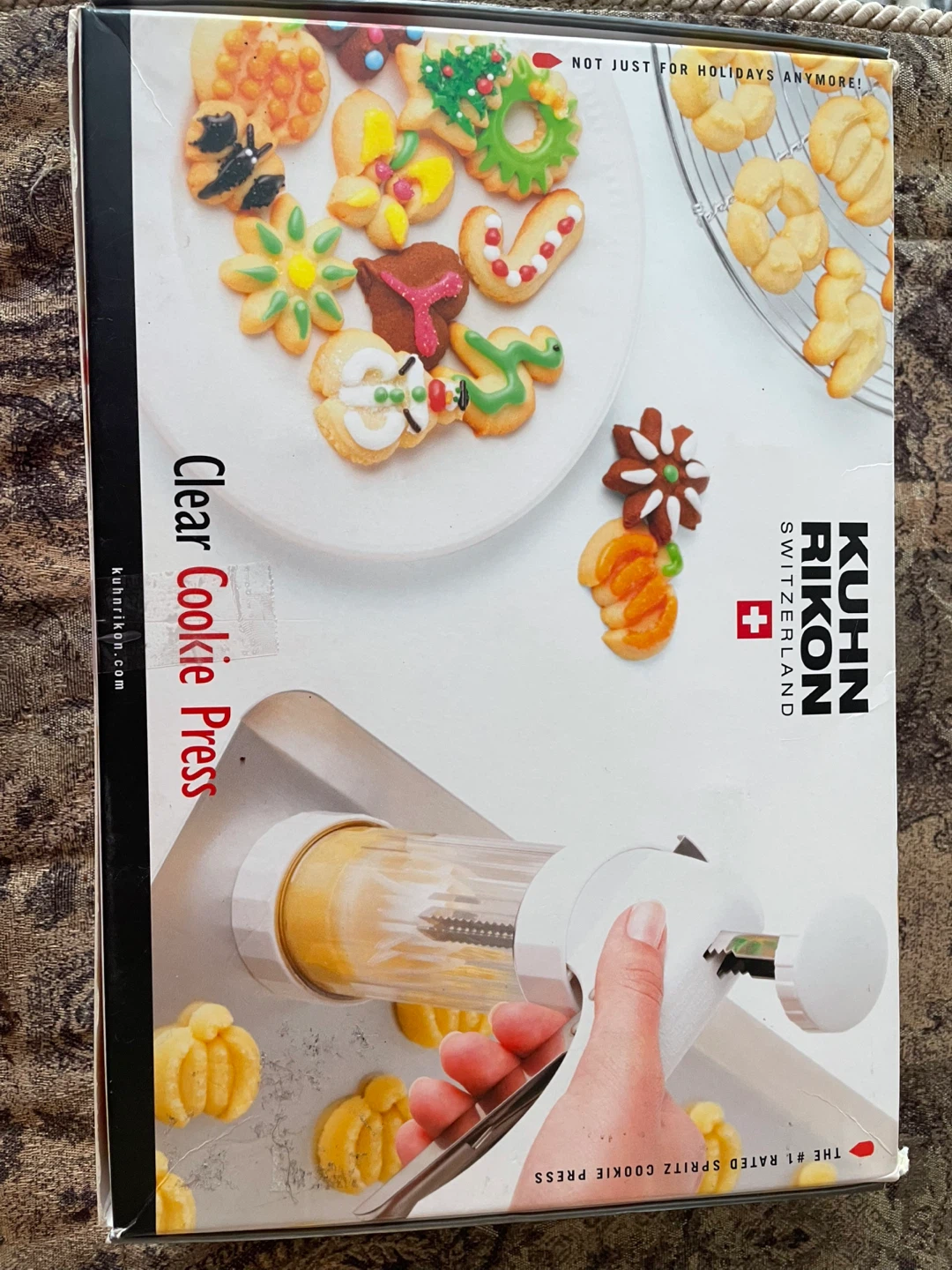 Kuhn Rikon Clear Cookie Press (New, Below Retail) - photo 2