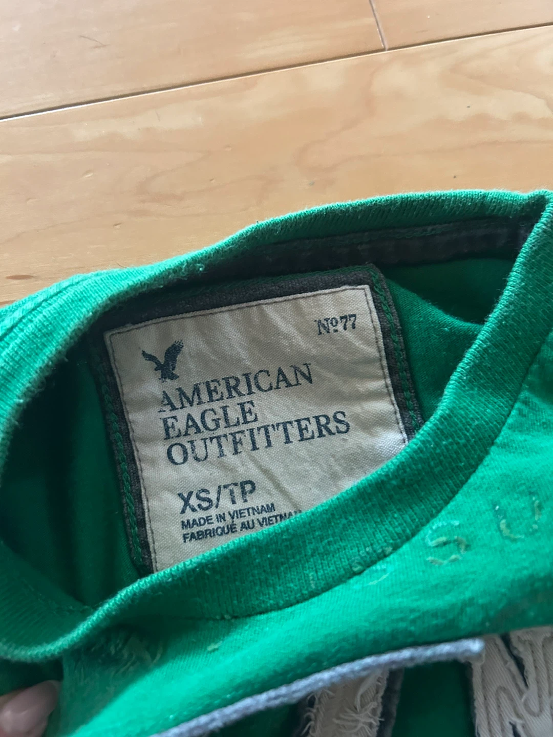 American Eagle Outfitters Green Long Sleeve Shirt XS/TP - photo 2