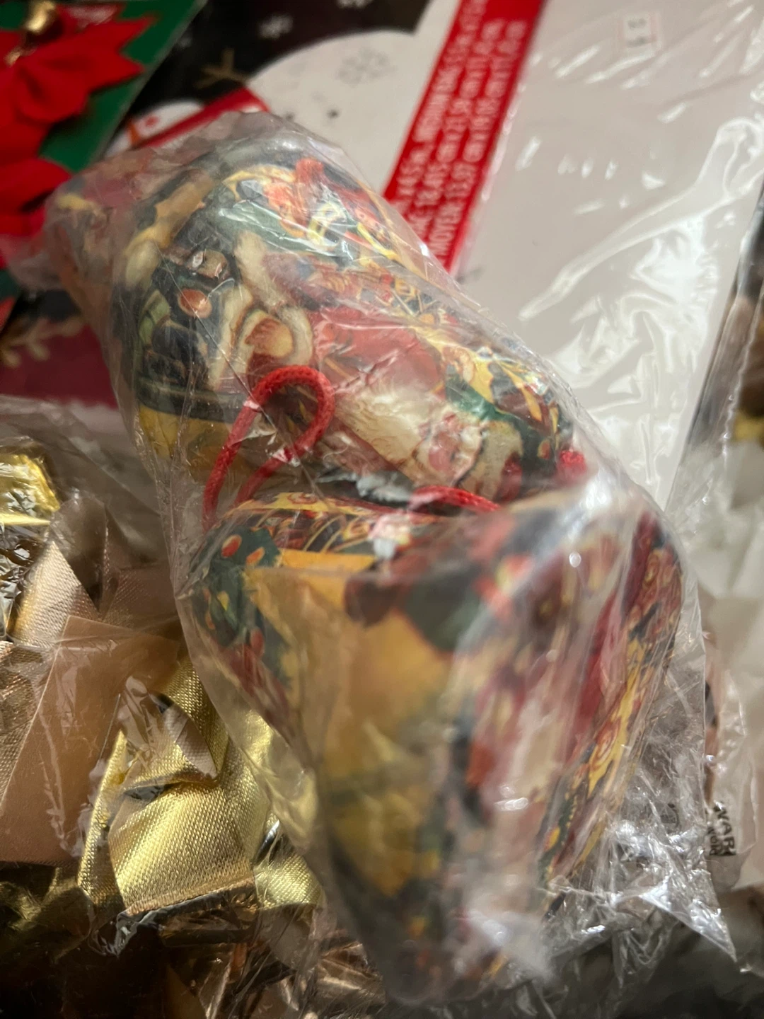 Christmas Ornament with Santa Claus Design