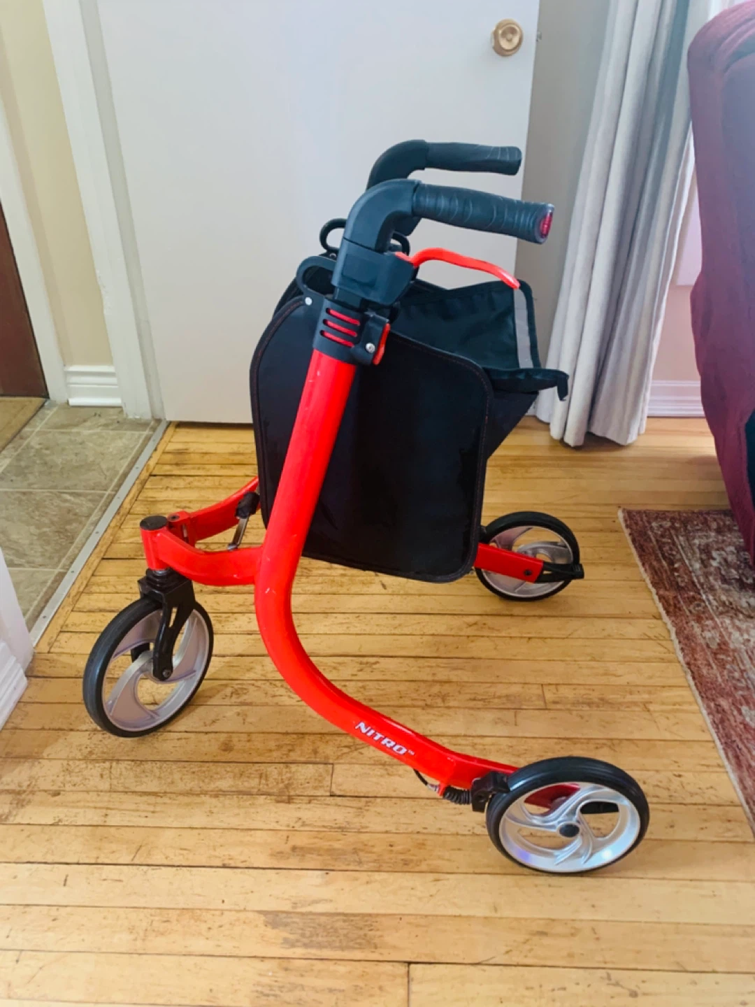 Drive Nitro 3-Wheel Rollator