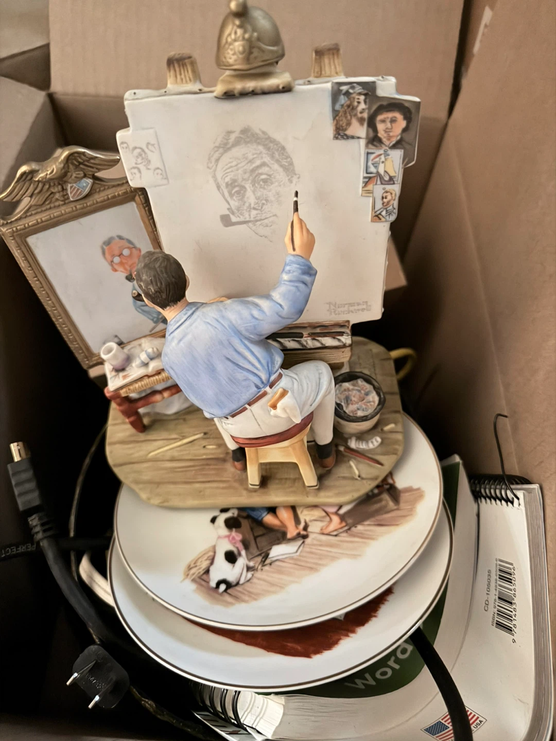 Norman Rockwell figurine