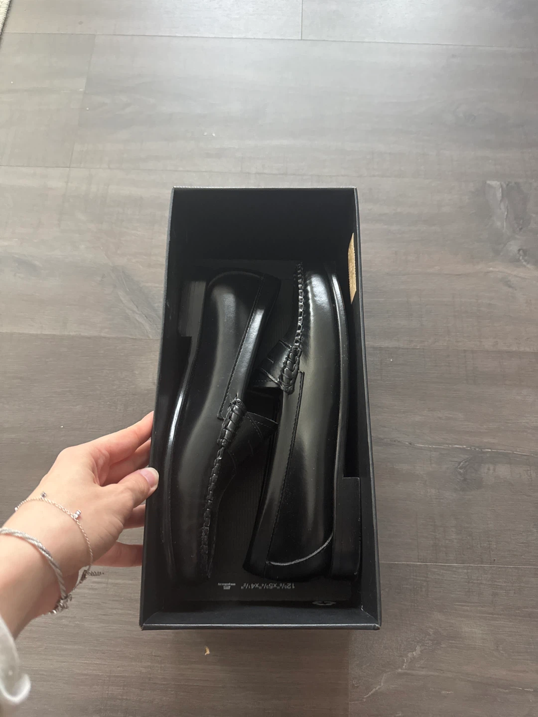 G.H. Bass Whitney Loafers - Black Leather - US 8