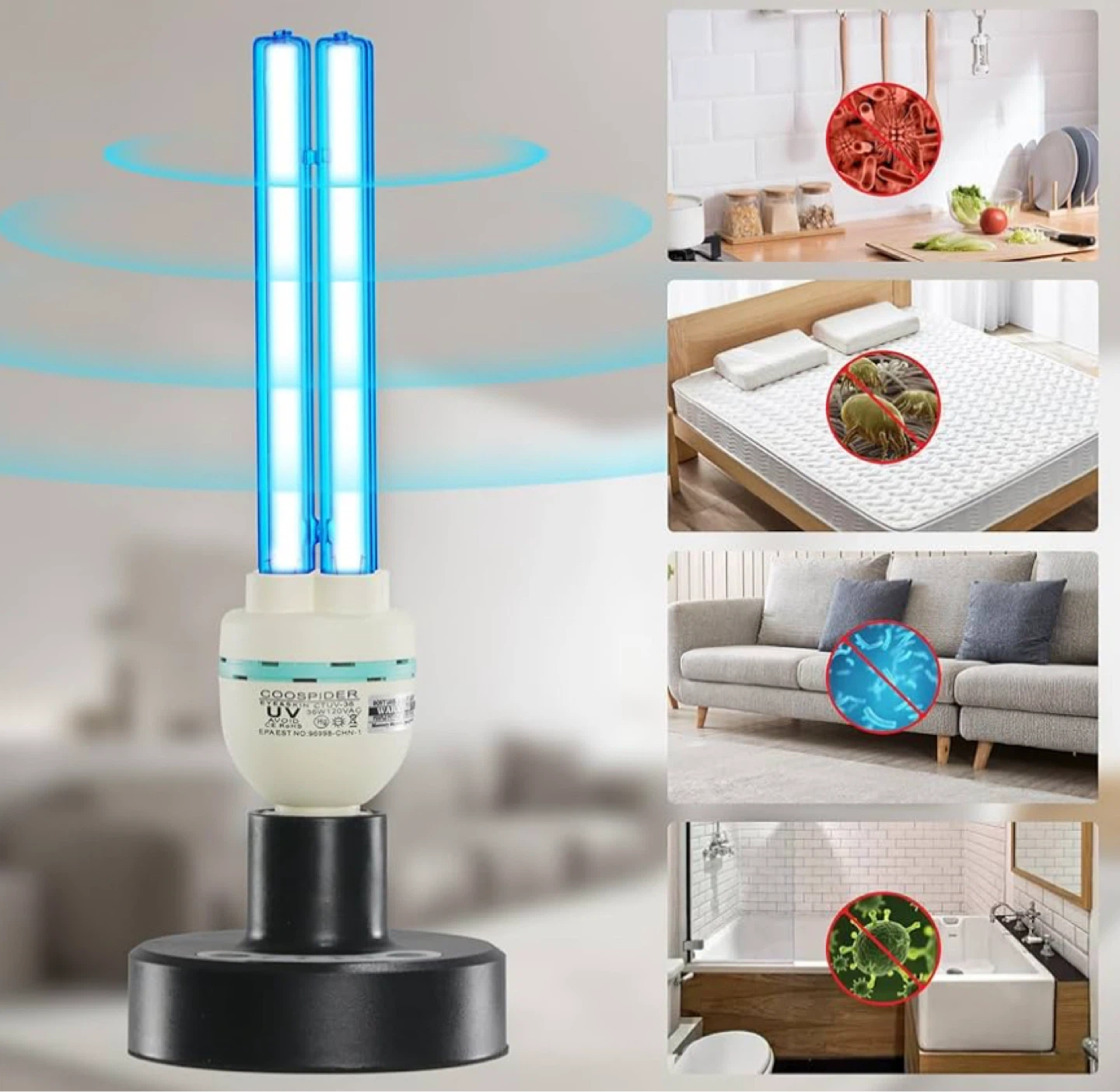 COOPSPIDER UV Disinfection Lamp - photo 5