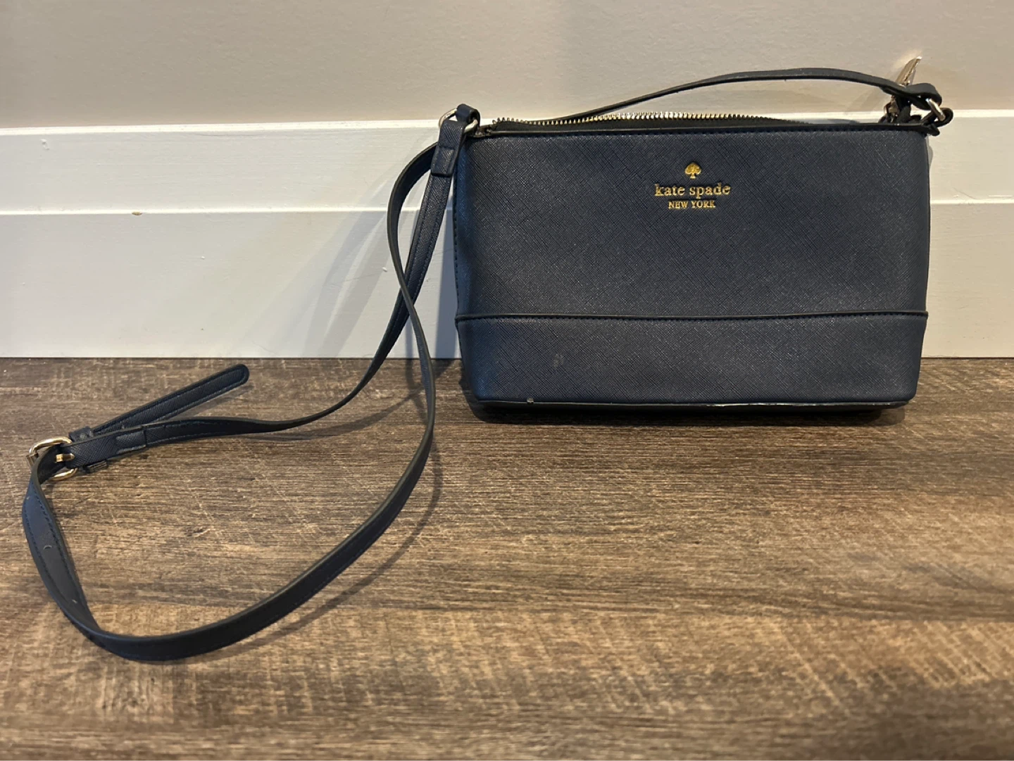 Kate Spade New York Navy Crossbody Bag