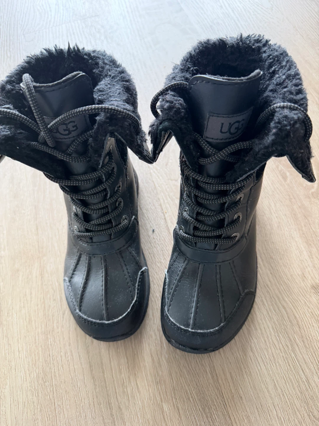 Authentic UGG Black Winter Boots (size US 13