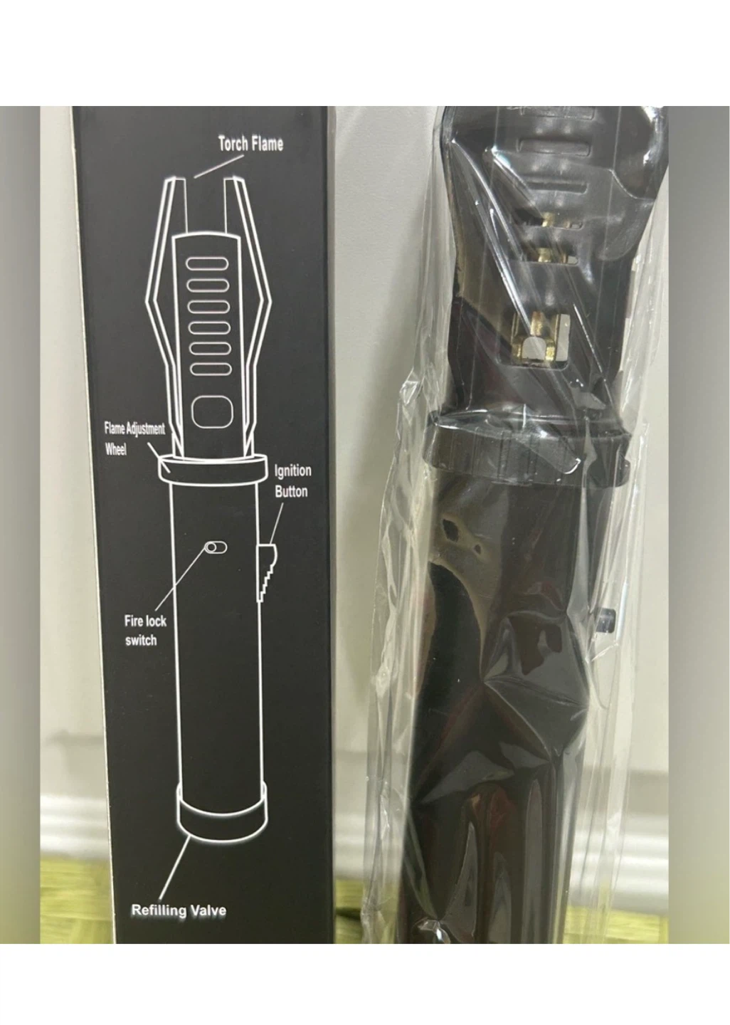Adjustable Jet Flame Torch Lighter New in Box - photo 3